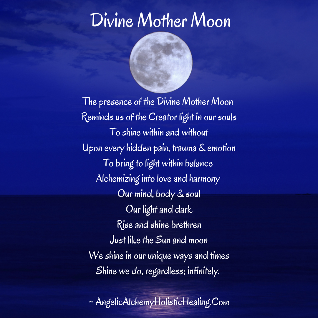 Divine Mother Moon - Moon Cycles | Moon Magic | Shadow Work